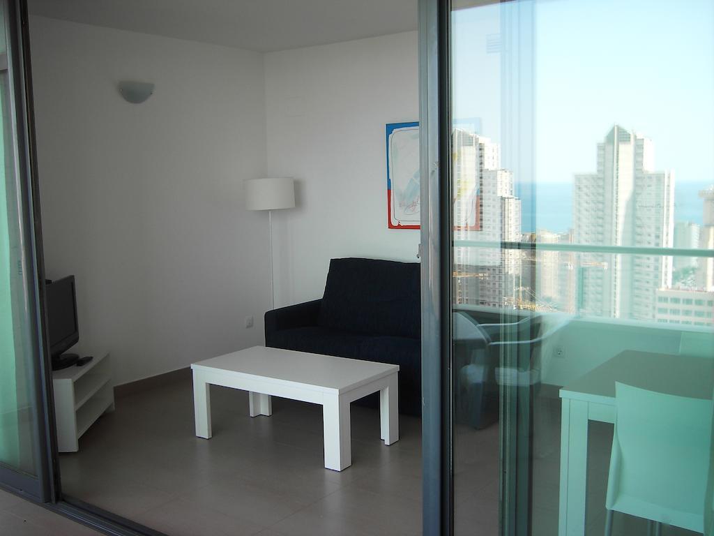 בנידורם Apartamentos Con Terraza Torre D'Oboe By Renthas חדר תמונה